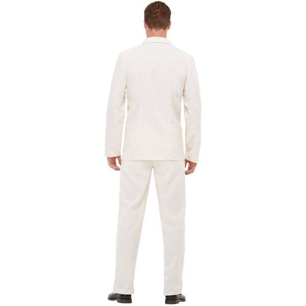 Smiffys Herr 20-tals Kostym L R Vit White L R