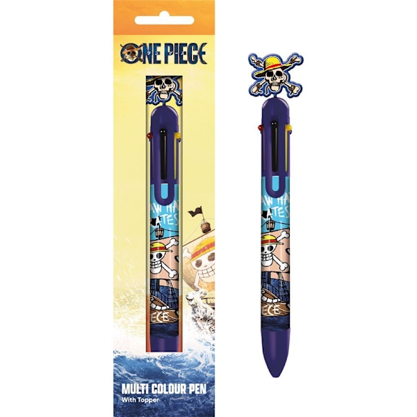 One Piece Live Action Going Merry Flerfärgad Penna En Storlek Bl Blue/Cream One Size