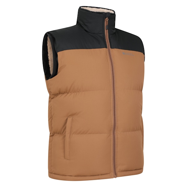 Mountain Warehouse Rock Borg Vadderad Väst Herr XS Tan Tan XS