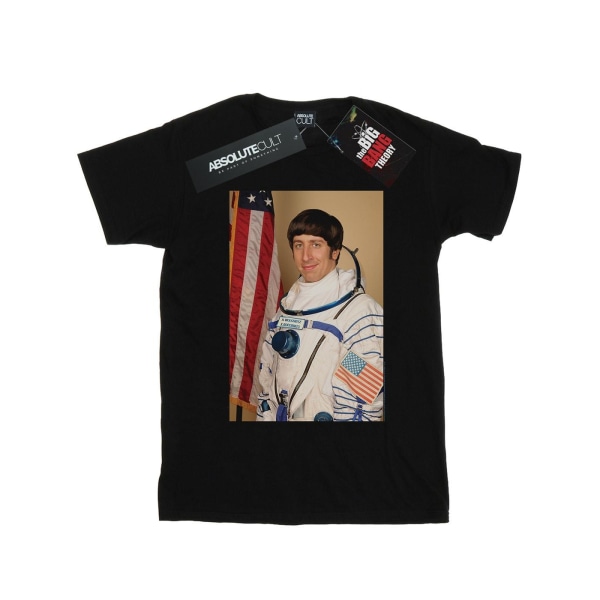 The Big Bang Theory Boys Howard Wolowitz Rocket Man T-shirt 9-1 Black 9-11 Years
