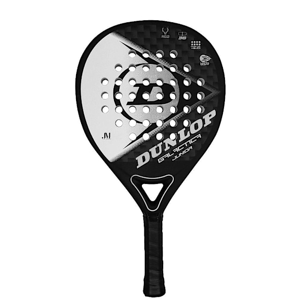 Dunlop Galactica Padelracket för Barn, Svart, Storlek One Size Black One Size