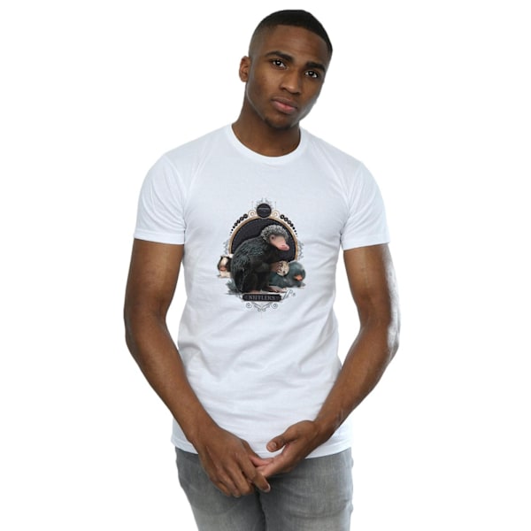 Fantastiska vidunder Mens Baby Nifflers T-shirt 3XL Vit White 3XL