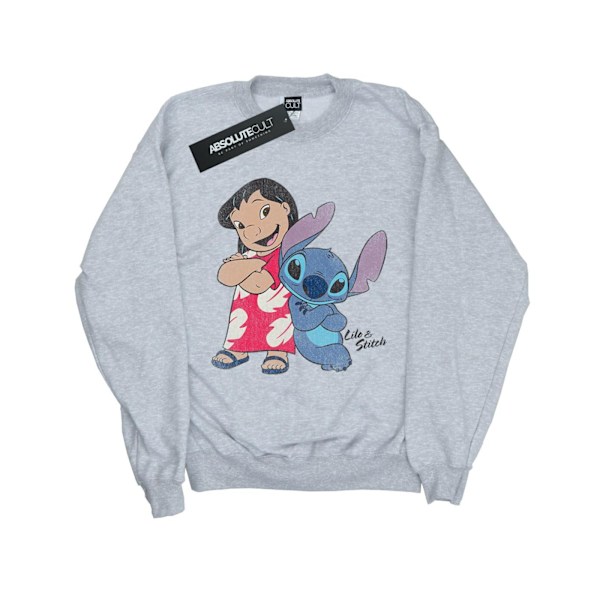 Lilo & Stitch Boys Classic Sweatshirt 12-13 år Sports Grey Sports Grey 12-13 Years