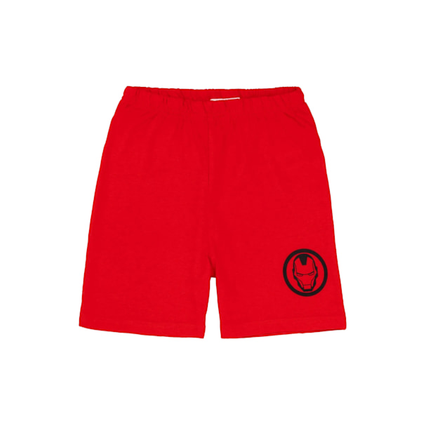 Iron Man Pojk Pyjamas Set 3-4 År Röd Red 3-4 Years
