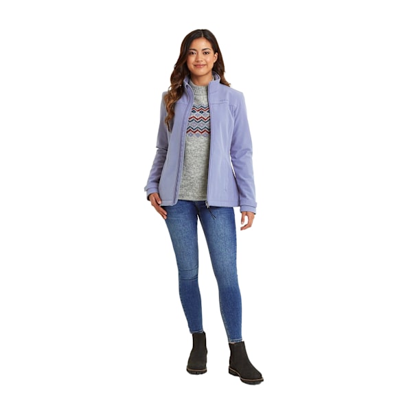 TOG24 Dam/Kvinnor Keld Softshell Jacka 12 UK Dusty Blue Dusty Blue 12 UK