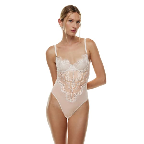 Bardot Dam Bitney Spetsbody 6 UK Vit White 6 UK