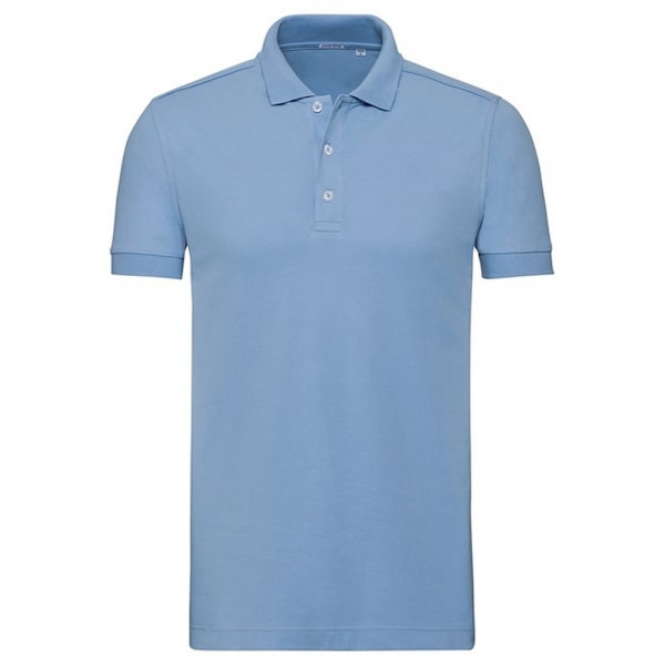 Russell Herr Stretch Poloskjorta L Sky Sky L