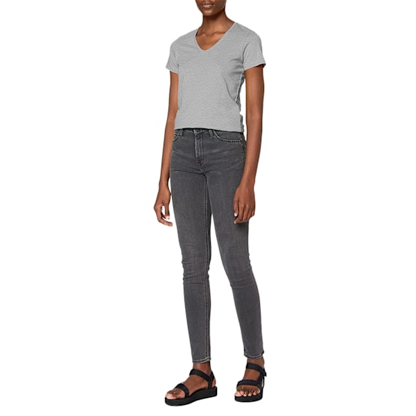 Stedman Dam/Dam Classic V-ringad T-shirt M Ljusgråmelerad Heather Grey M
