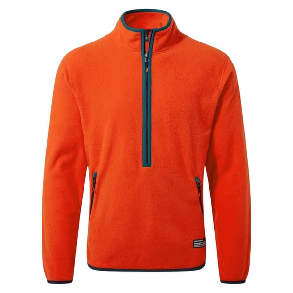 Craghoppers Herr Mock Neck Regular Sweatshirt M Macaw Red Macaw Red M
