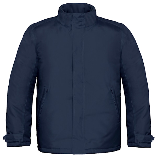 B&C Herr Real+ Premium Vindtät Termo-isolerad Jacka (Vattentät PU-beläggning) Navy Blue S