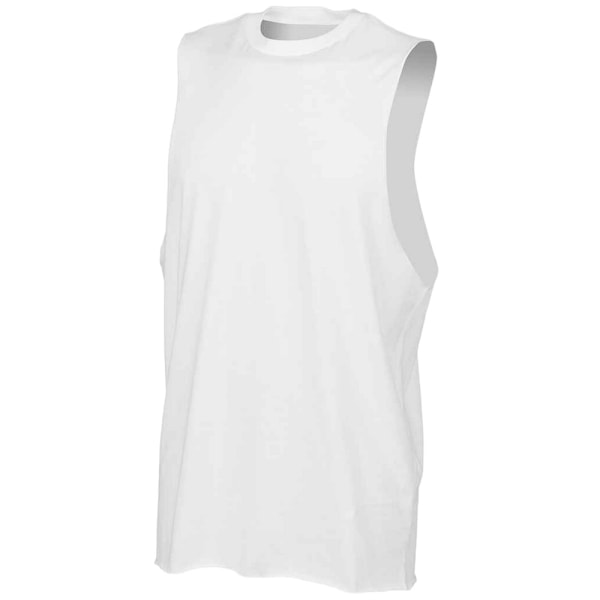 SF Men Mens High-Neck Tank Top S Vit White S