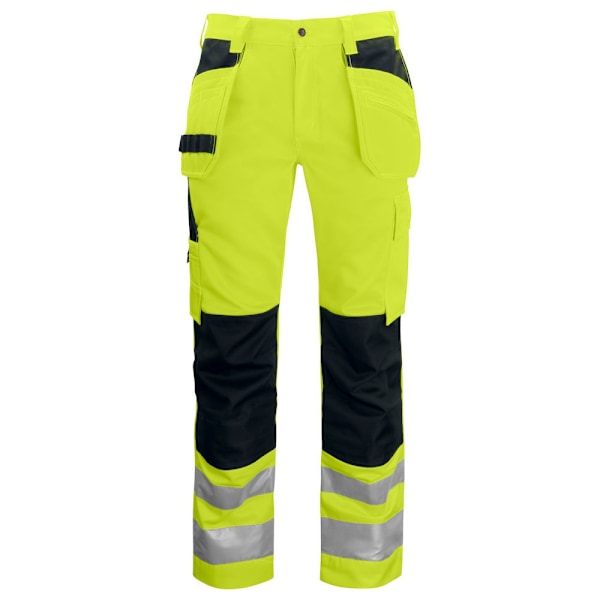 Projob High-Vis Byxor 36R Gul/Svart Yellow/Black 36R