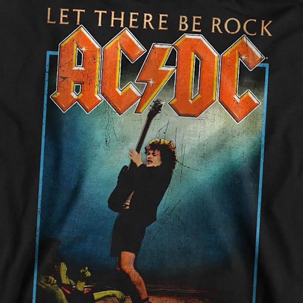 AC/DC Unisex Vuxen Let There Be Rock Sweatshirt M Svart Black M