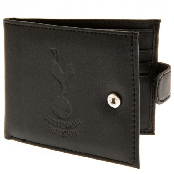 Tottenham Hotspur FC Crest Läder RFID blockerande plånbok One Siz Black One Size