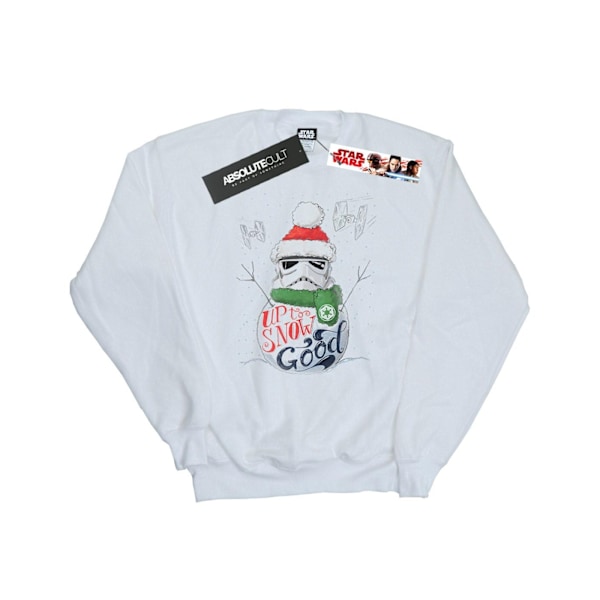 Star Wars Stormtrooper Up To Snow Good Sweatshirt M Vit White M