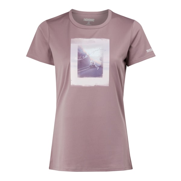 Regatta Fingal VIII Road T-shirt för damer, 16 UK, Heather Heather 16 UK