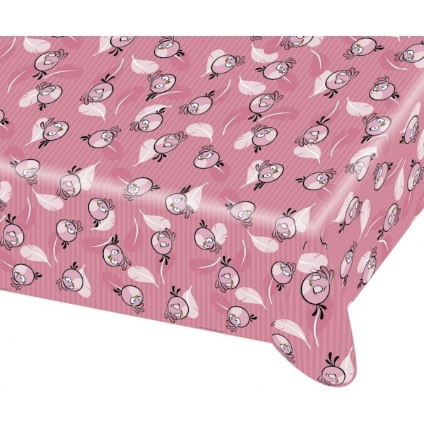 Angry Birds Plast Stella Festbordduk En Storlek Rosa Pink One Size