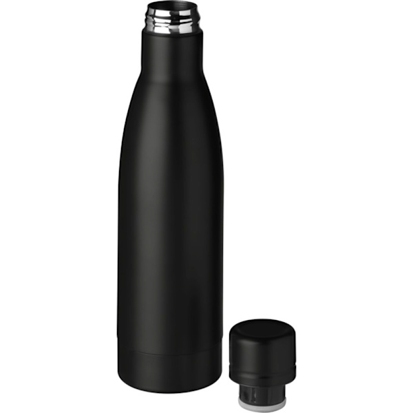 Avenue Vasa Koppar Vakuumisolerad Flaska One Size Solid Svart Solid Black One Size