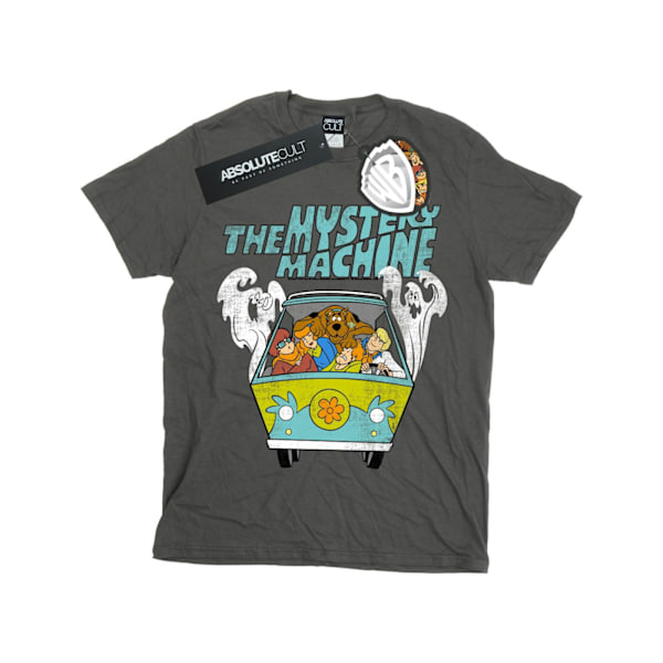 Scooby Doo Boys Mystery Machine T-shirt 7-8 år Kol Charcoal 7-8 Years