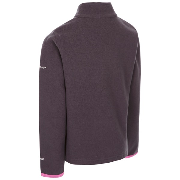 Trespass Sybil Microfleece för Barn/Flickor 7/8 År Mörkgrå Dark Grey 7/8 Years