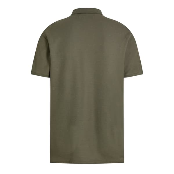 Original Penguin Herr Broderad Logotyp Pikétröja S Dusty Olive Dusty Olive S