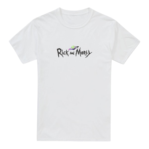 Rick And Morty T-shirt för män XXL Vit White XXL