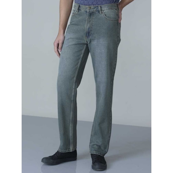 Duke Herr D555 Rockford Comfort Kingsize Jeans 46R Sten Stone 46R