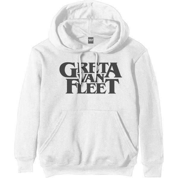 Greta Van Fleet Unisex Vuxen Logo Hoodie L Svart Black L