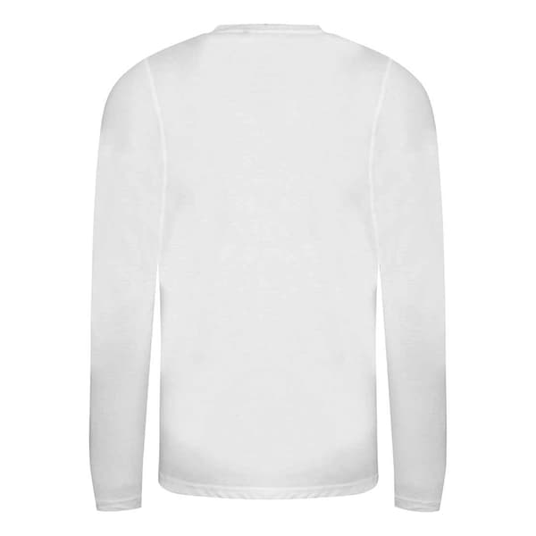 AWDis herr långärmad tri-blend T-shirt S Solid White Solid White S