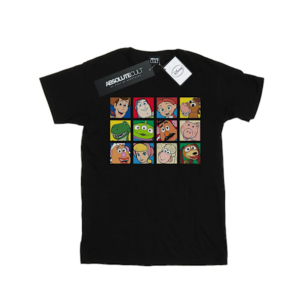 Disney Boys Toy Story Character Squares T-Shirt 9-11 år Svart Black 9-11 Years