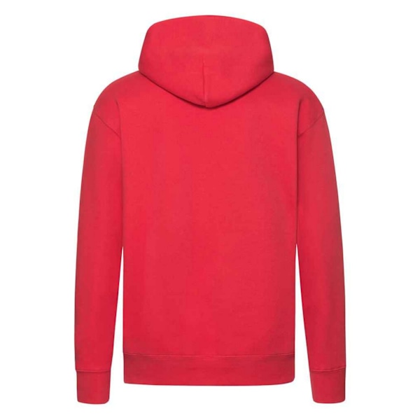 Fruit of the Loom Premium Hoodie XL Röd Red XL