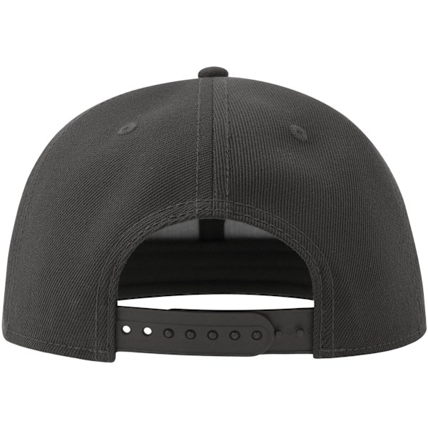 Atlantis Unisex Vuxen 6 Panel Hållbar Plat Skärm Basebollkeps Dark Grey One Size