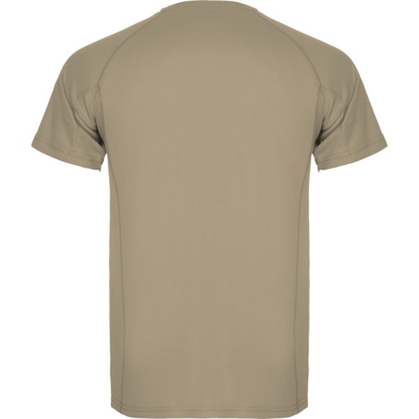 Roly Montecarlo T-shirt för män, kortärmad, sport, S, mörk sand Dark Sand S