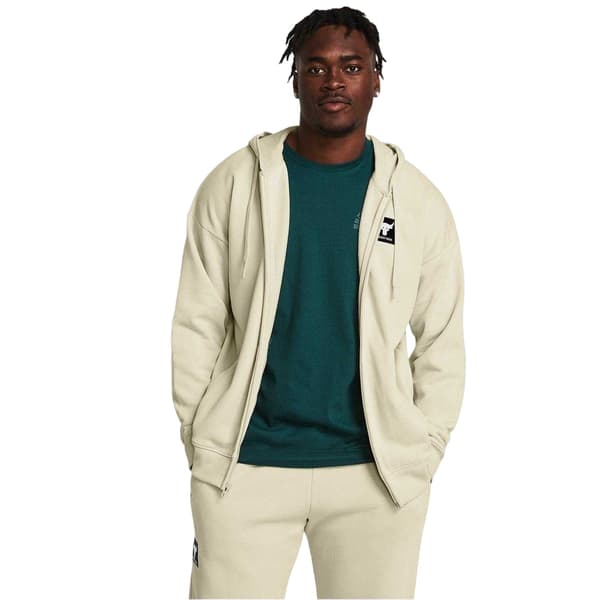 Under Armour Herr Rock Sweatjacka S Brun Brown S