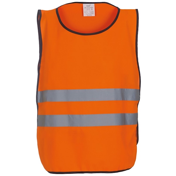 Yoko Unisex Vuxen Reflex Hi-Vis Tabard S-M Orange Orange S-M