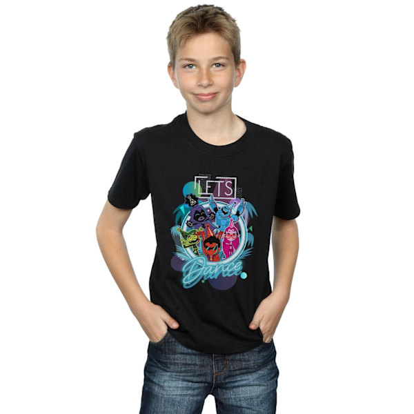 DC Comics Pojkar Teen Titans Go Let´s Dance T-shirt 7-8 År Svart Black 7-8 Years