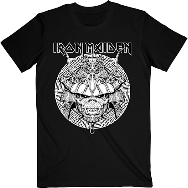 Iron Maiden Unisex Adult Senjutsu Samurai Bomull T-shirt S Svart Black S