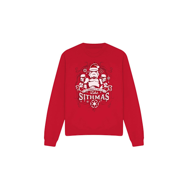 Star Wars Unisex Vuxen Börjar Likna Sithmus Jul Red M