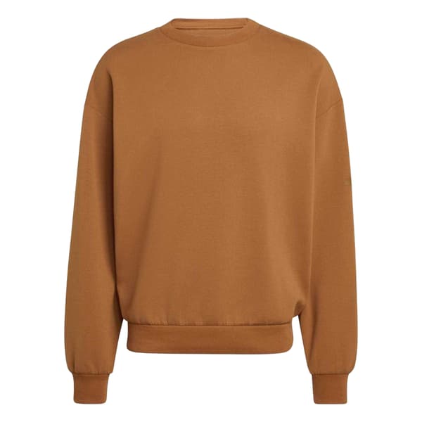 Adidas Oversized Sweatshirt med Rund Hals för Herr L Dusky/Brun Dusky/Brown L
