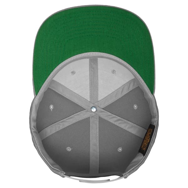 Flexfit Unisex Adult Classic Snapback Cap One Size Silver Silver One Size