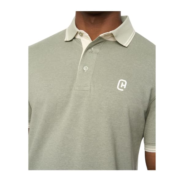 Crosshatch Herr Preece Pikétröja M Ljus Oliv Light Olive M