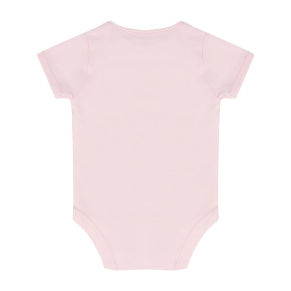 Larkwood Baby Boys/Girls Essential Kortärmad Body 6-12 M Pale Pink 6-12 Months