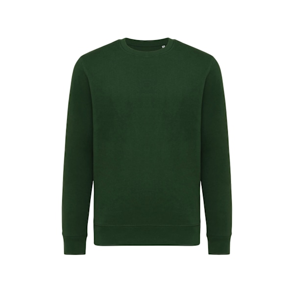 Iqoniq Unisex Vuxen Etosha Återvunnen Bomull Lätt Sweatshirt Forest Green XS