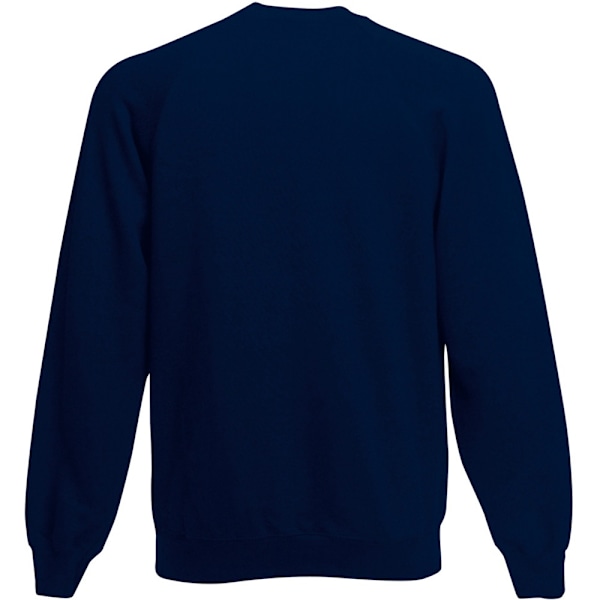 Fruit Of The Loom Raglanärm Belcoro® Sweatshirt L Deep Deep Navy L