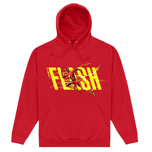 The Flash Unisex Vuxen Hoodie XXL Röd Red XXL