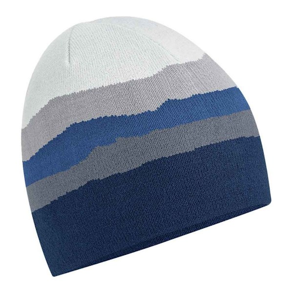 Beechfield Mountain Pull-On Beanie One Size Rocky Peaks Rocky Peaks One Size
