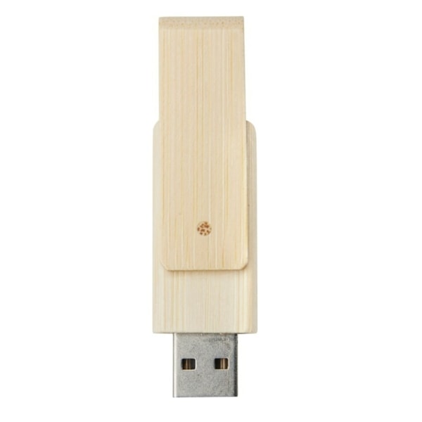 Bullet Rotate 16GB Bambu USB-minne En Storlek Beige Beige One Size