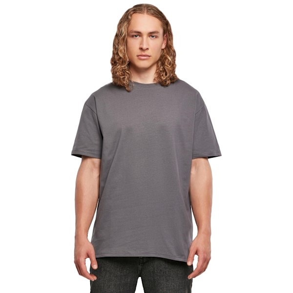 Bygg ditt varumärke Unisex Vuxna Tung Oversized Tee XXL Mörkgrå Dark Grey XXL