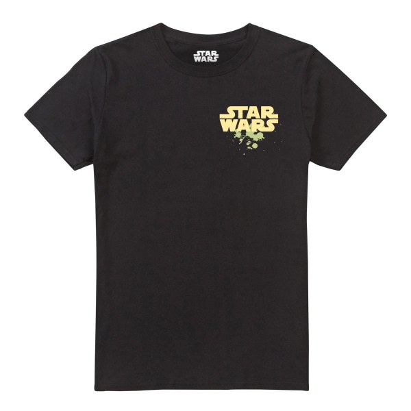 Star Wars Mens Streetwise Yoda T-Shirt S Svart Black S