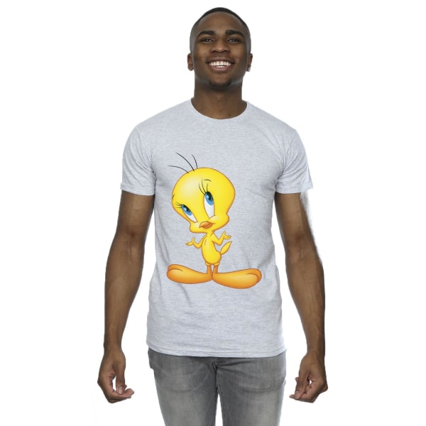 Looney Tunes Tweety stående T-shirt XL Sports Grey Sports Grey XL